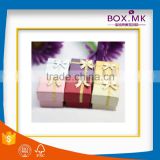 Top Sale Fashion Design Square Colorful Jewelry Gift Packaging