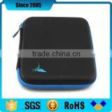 Square pu Leather Cover Eva Makeup Zipper Case