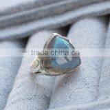 Popular Vintage Style Polished Vintage Style Labradorite Fancy Finger Ring for Gift thumbnail-2