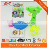 2IN1 electric 12v bubble machine bubble gun toys with fan