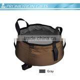 Nylon Folding Portable Wach Basin Outdoor Camping Bucket thumbnail-1