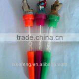Animal Can Blowing Bubbles Rubber Stamp Pen