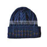 Customized Plain Color no Cuff Polar Fleece and Acrylic Man Winter Cap thumbnail-3