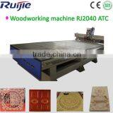 Jinan Ruijie Woodworking CNC Router With Linear ATC for Door RJ2040