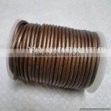 Braided Leather Round Braided Leather 1,5 mm Black thumbnail-2