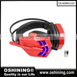 Shenzhen headphone Factory Wired Communication and Computer Use new model niose cancelling gaming headphones