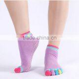 Full Toe Yoga Pilates Ankle Grip Socks thumbnail-5