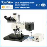 Magnification 50X-500X Scienovo ICM-100BD Best Sale Industrial Metallurgical Microscope Trinocular