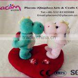 New Design Lovely Fashion High Quality Customzie Best Selling Valentine's Gift and Holiday Gift Wholesale Plush Toy Dinosaur thumbnail-2