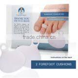 Metatarsal Pads - 2 Pieces - Gel Pad Ball of Foot Cushions - Rapid Foot Pain Relief thumbnail-1