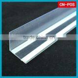 Displaying Rail for Pusher and Divider to Manage the Goods