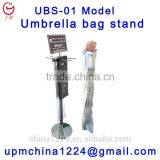 Umbrella Bag Holder Stainless Steel Bag Stand for Restaurants