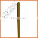 Disposable wooden wheat drinking straw party supplies