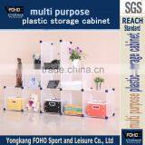 AL0035 Latest Modular Hot Sale Plastic Fashion Living Room Storage Cabinet