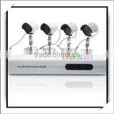 FOR SONY 420TVL 24 SMD Blue LED 4 CH Digital Security Camera CCTV System
