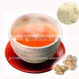 Shoga yu (instant drink) thick brown sugar ginger tea popular in Japanese women