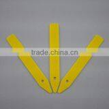 4 Inch Yellow Gardening Plastic Plant Tag Plant Label Plant Growing Marker thumbnail-3