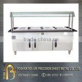 China Custom Wheeled Stainless Steel Kitchen Cabinet for Hotel thumbnail-1