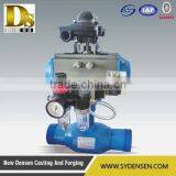 China Manufacturer Direct Marketing Fully Welded Stainless Steel Pneumatic Actuator Ball Valve and Motor Operated Ball Valves thumbnail-3