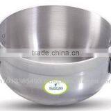 Aluminum Karahi Flat & Round Bottom With Aluminum Handles thumbnail-1