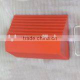 PU Wheel Chock With Handle Orange Color GT34 thumbnail-1
