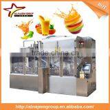 Hot Hot Juice Hot Filling Washing Pulp Filling Juice Filling Capping 4-in-1 Monobloc Production Line thumbnail-1