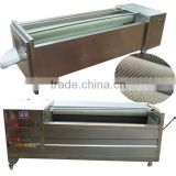 steel wire brush type stainless steel cassava peeling machine