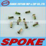 High Quality Cheap Bicycle /motorcycle Colour Galvanized Spoke and Nipple thumbnail-4