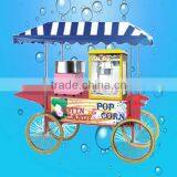 Hot Sell Multi-function Mobile Vehicles Cotton Candy Machine Popcorn Machine With Cart,popcorn Machine thumbnail-1