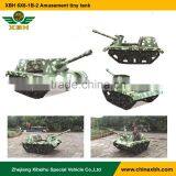 XBH 6X6-1B-2 fairground amusement park Amusement tiny tank Track Drive Electronic simulation Vehicle entertainment tank