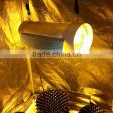 Silver Cool Tube Shade Grow Room Tent Hydroponic Lighting Aluminum Reflector Shade thumbnail-1