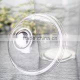 Customized Disposable High Transparent Dome Plastic Cup Lids China Manufactory Price thumbnail-2