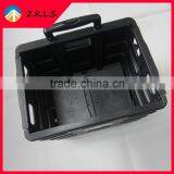 Collapsible Plastic PP Black Hand Luggage Trolley thumbnail-6