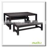 BAR BENCH PROVENCE NO BACK ALUMINIUM BARSTOOL thumbnail-1