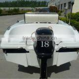 12ft Small Fiberglass Hull Boat For Sale thumbnail-3