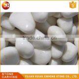 Quartz Pave Smooth Decoration Small White Pebble thumbnail-3