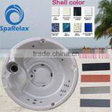 Popular Spa Equipment for 4 People Family Massage Bathtub on Ground Portable Hot Spa thumbnail-6