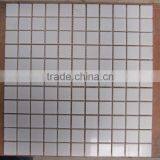 White Marble Mosaic Square Pattern thumbnail-1