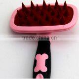 CY108 Silicone Comb Cat and Dog Fur Cleaner Pets Hair Comb thumbnail-5