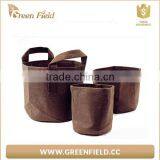 Non Woven Felt Fabric Grow Bags With Handle thumbnail-1