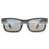 Made in China Wholesale Ebony Wood Frame Light Lens Fashionable Sunglasses thumbnail-2
