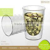 High Quality Free Design Hot Sale Heat Resistant Double Wall Glass Tea Cup thumbnail-1