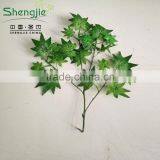 CHY070920 Simulate Green Tree Leaves Maple Artificial Leaf Craft for Sale thumbnail-2
