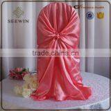 Home Textile Colorful Satin Wrinkled Chair Cover thumbnail-1