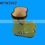 Boots Ceramic Large Indoor Tiny Flower Pot thumbnail-1