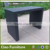 Outdoor High Bar Counter Cocktail Rattan Bar Table Furniture thumbnail-5