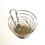 WI2910 D11CM Square Chrome Metal Wire Utensils Holder thumbnail-4