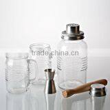 Cocktail Glass Set, Glass Shaker Mixing Glass thumbnail-1