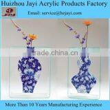Factory Wholesale Acrylic Glass Vase Flower thumbnail-1
