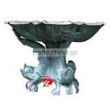 Large Bronze Fish Sculpture Garden Fountain thumbnail-1